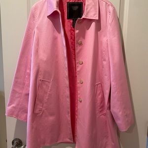 COACH Light Pink Trench Coat